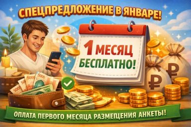 Массажисты Москвы могут воспользоваться бесплатным месяцем рекламы на МАССАЖИСТ.РУ